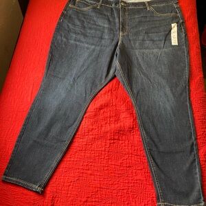 Ava & Viv Men's Dark Blue Relaxed Jeans